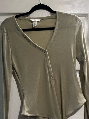 Light sage bodysuit